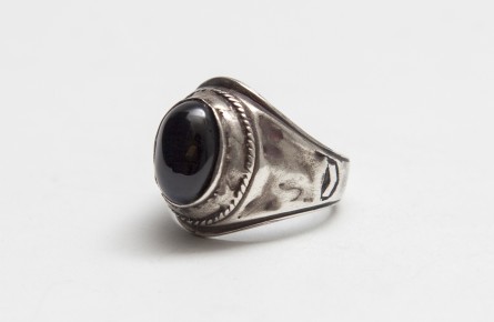 Black sapphire Ring